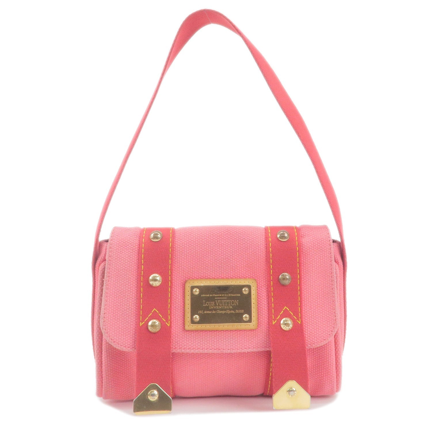 Louis Vuitton Antigua Sac Rabat Shoulder Bag Rose M40071