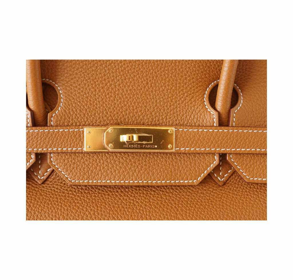 Hermès Birkin 40 Classic Gold Bag GHW
