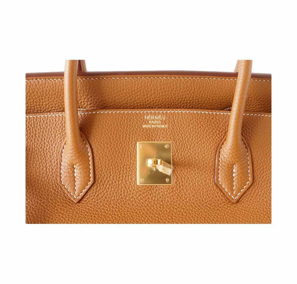 Hermès Birkin 40 Classic Gold Bag GHW