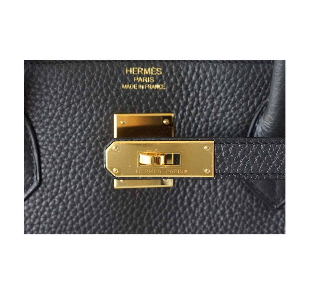 Hermès Birkin 40 Plomb Togo Bag