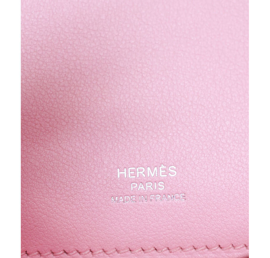 Hermès Kelly Cut Bag Rose Sakura Swift Leather