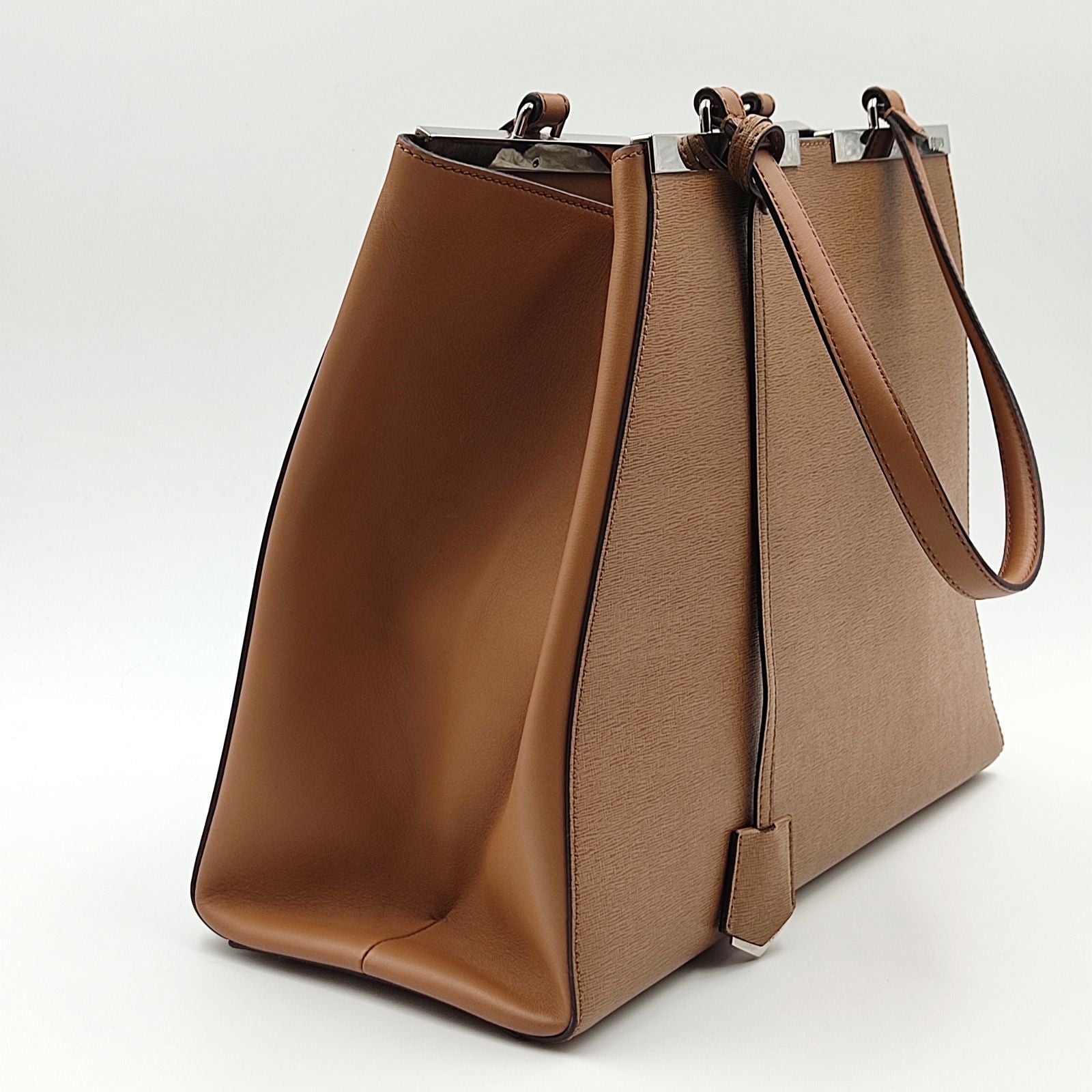 Fendi Fendi 3 Jours shoulder bag in leather and palladium - '10s