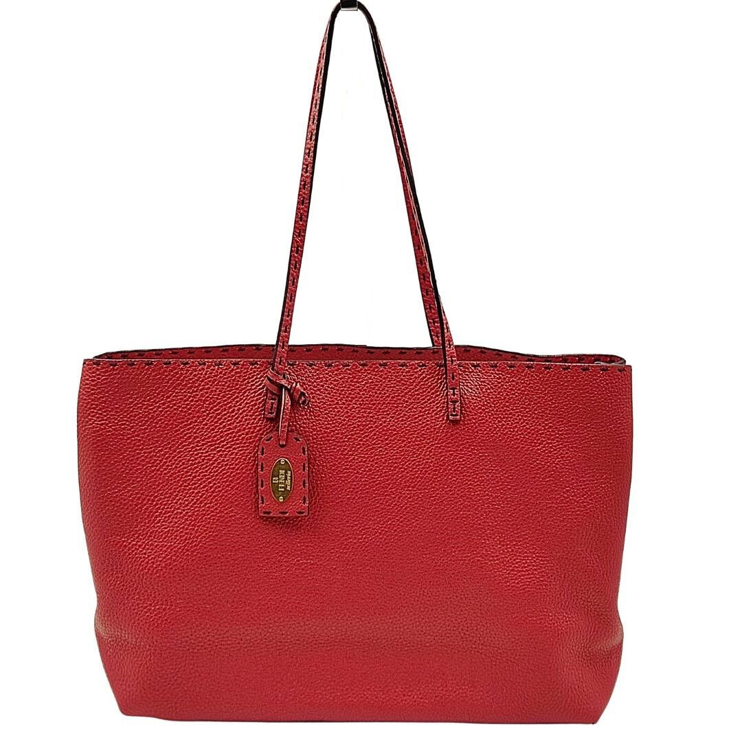 Fendi Fendi Selleria shopper bag in red leather - Limited Edition - '10s