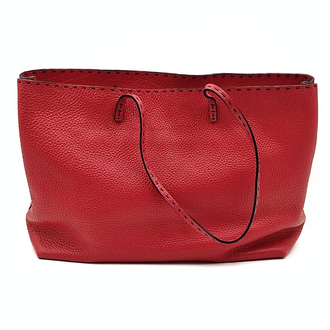 Fendi Fendi Selleria shopper bag in red leather - Limited Edition - '10s